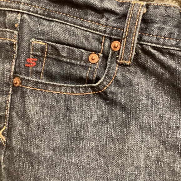 7 for all mankind Straight leg Medium wash Denim, Size 27 - Picture 5 of 16